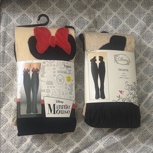 Disney Tights - Minnie Mouse and Little Mermaid!